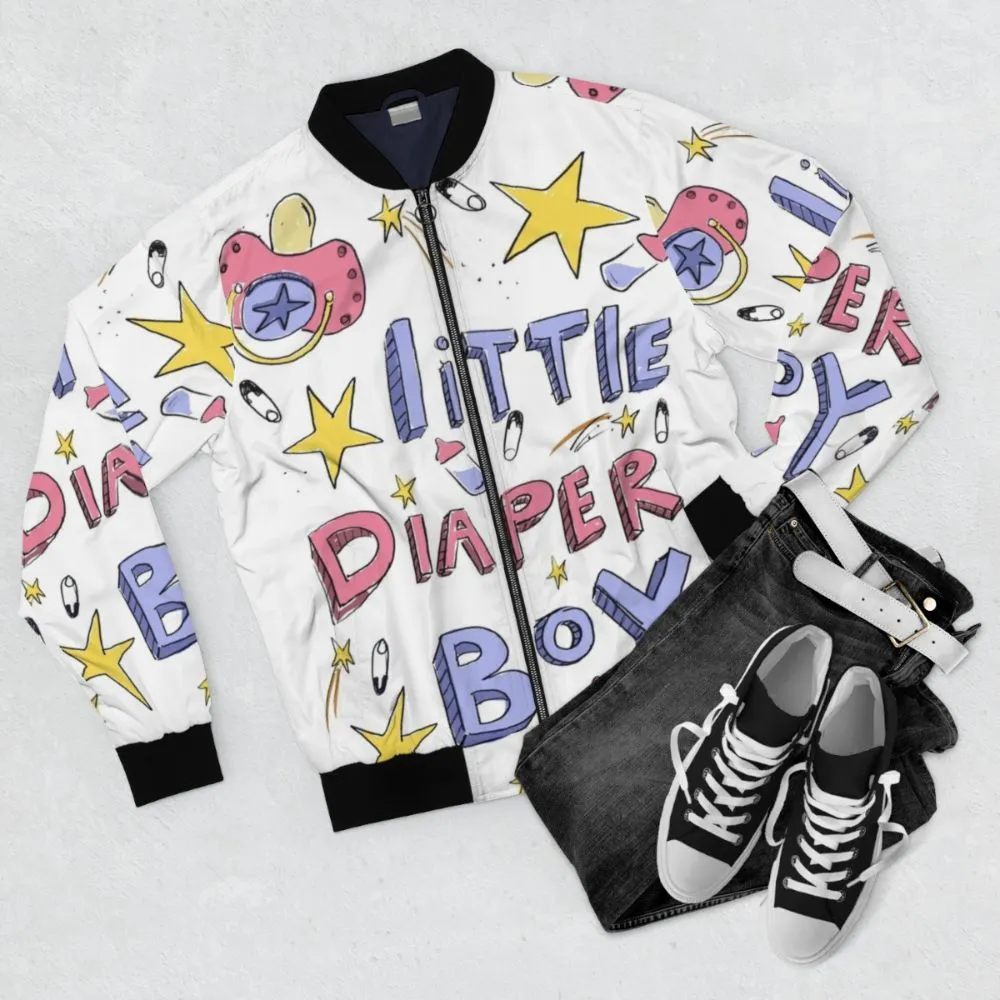 ABDL Bomber Jacket for Adult Babies and Diaper Lovers