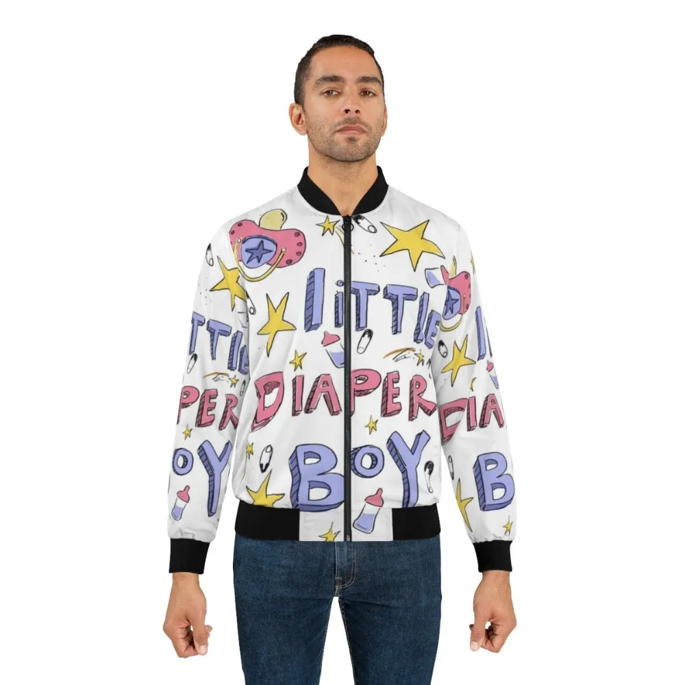 ABDL Bomber Jacket for Adult Babies and Diaper Lovers