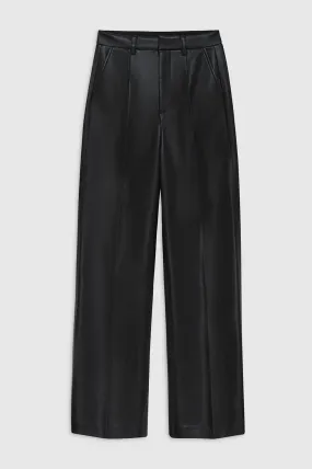 Anine Bing - Carmen Pant in Black Recycled Leather