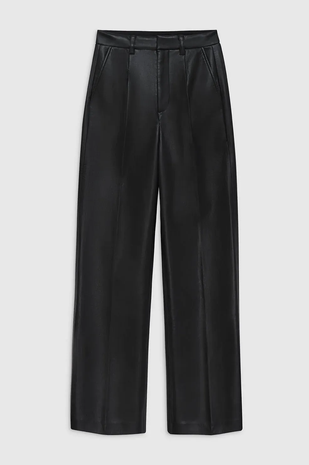 Anine Bing - Carmen Pant in Black Recycled Leather