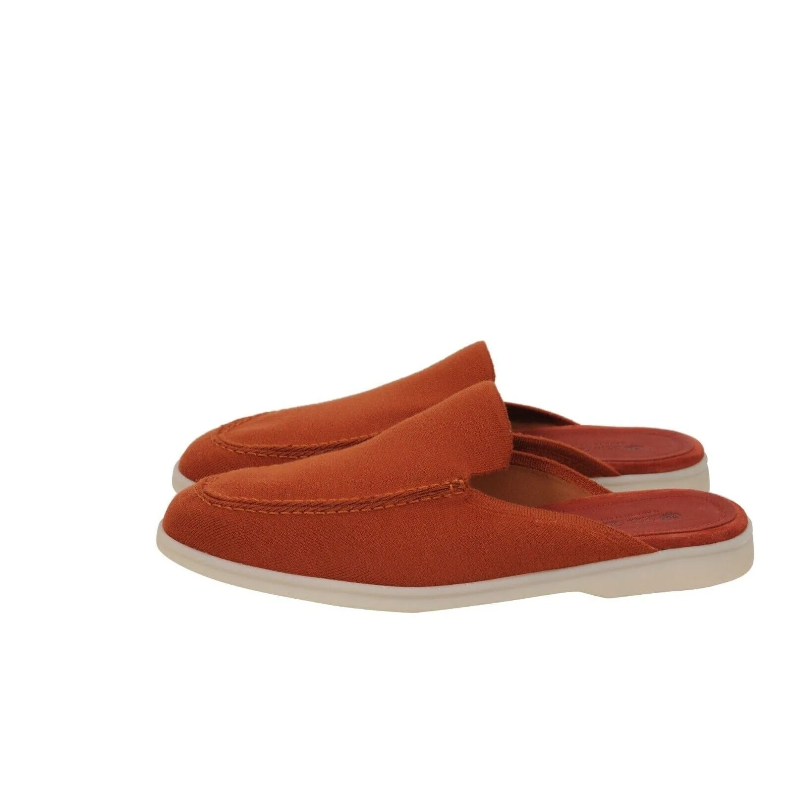 Babouche Walk Loafers Orange M Wish Knitted Slip On