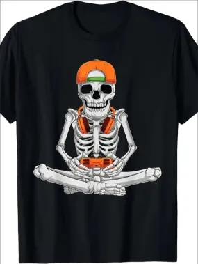 Becoming A Skeleton Gamer T-shirt