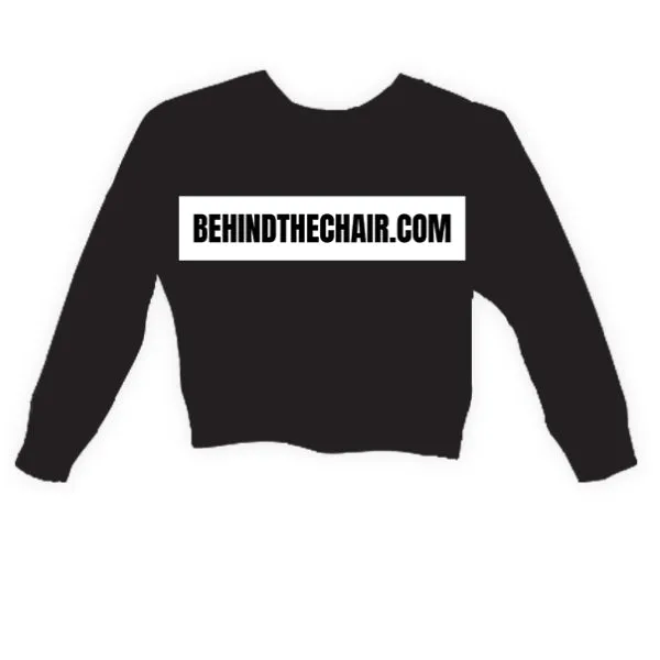 Behindthechair.com Cropped Sweatshirt