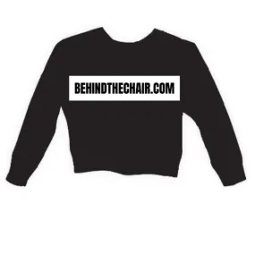 Behindthechair.com Cropped Sweatshirt