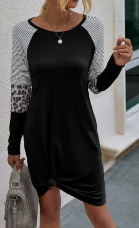 Black tshirt dress