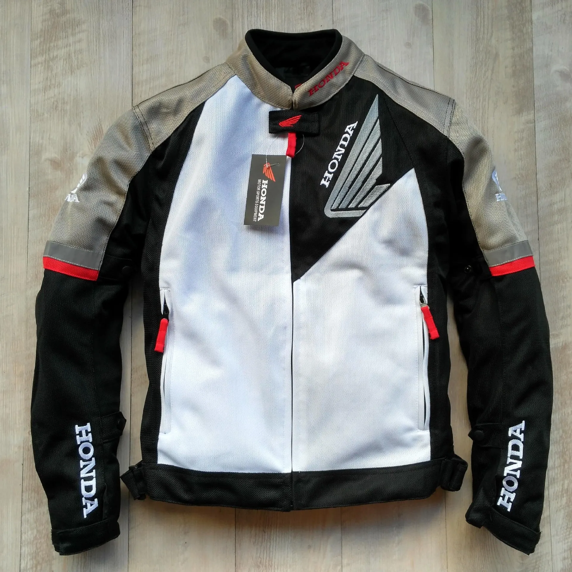 Black Varsity Jacket Racer Jacket Spring/Autumn Summer Motorcycle Cycling Clothing Male Motorcycle Rider Racing Clothes