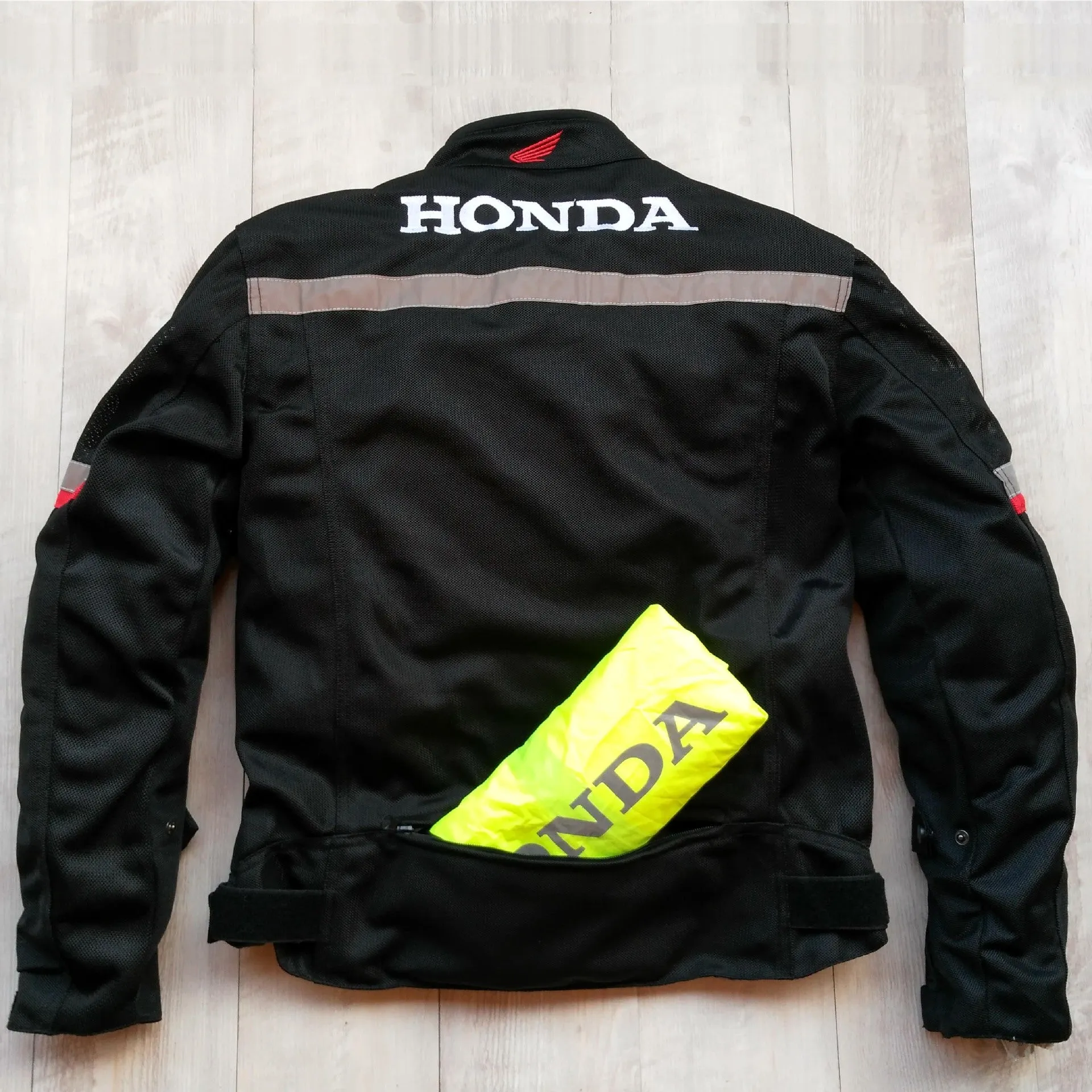 Black Varsity Jacket Racer Jacket Spring/Autumn Summer Motorcycle Cycling Clothing Male Motorcycle Rider Racing Clothes