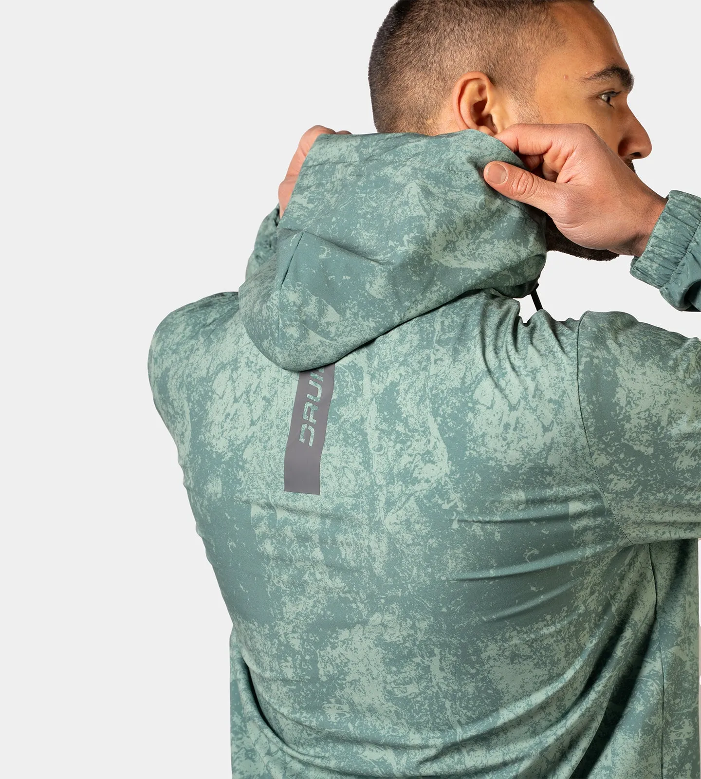 BLIZZARD JACKET - SAGE / CHARCOAL