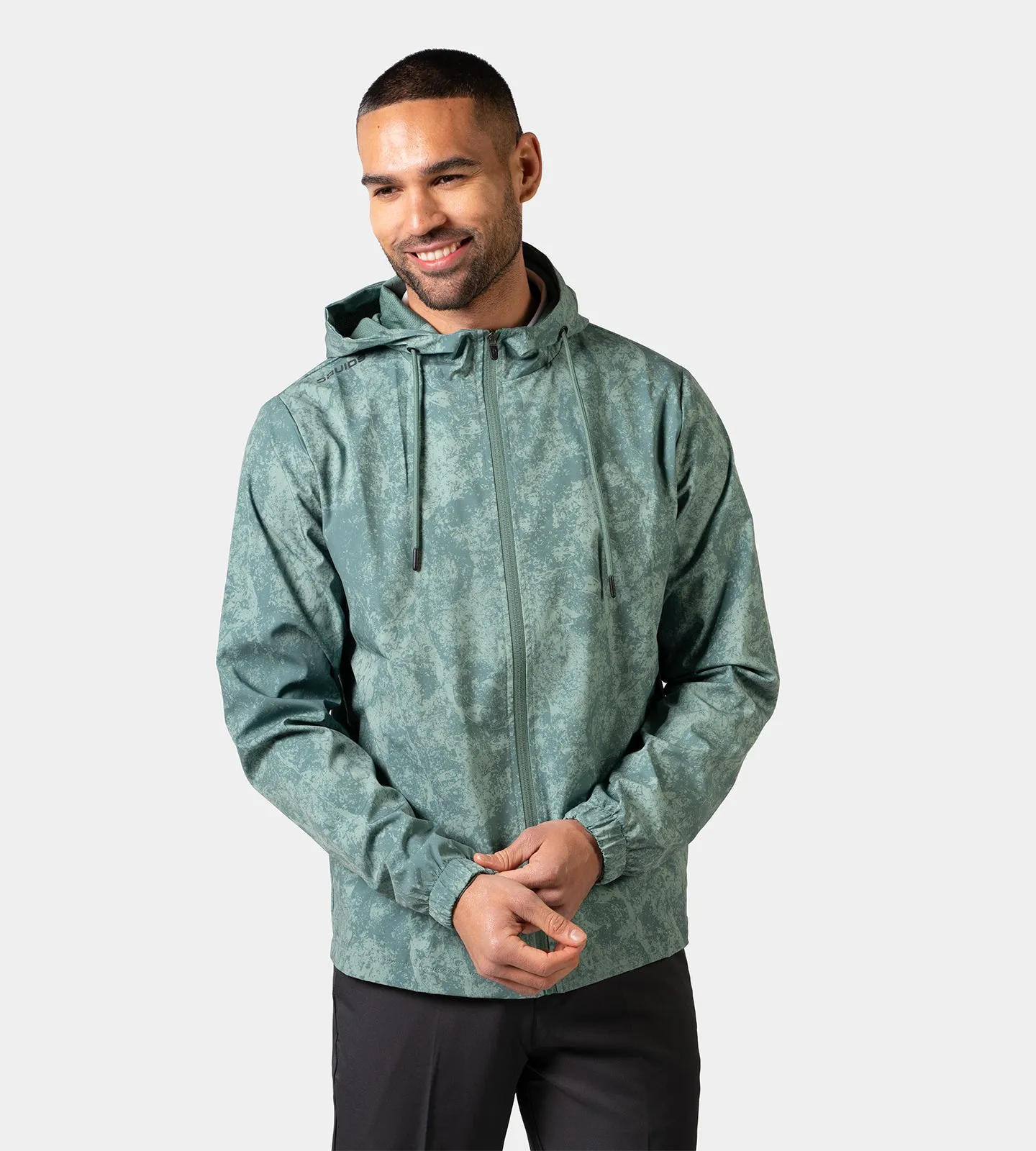 BLIZZARD JACKET - SAGE / CHARCOAL