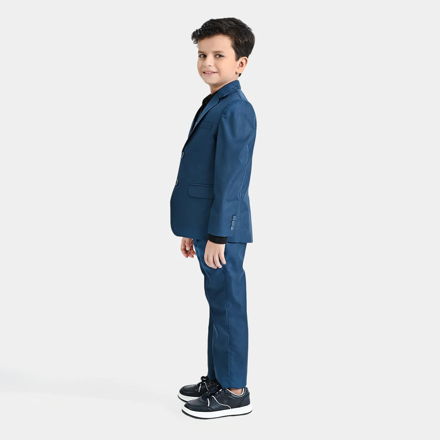 Boys Coat Pant 3PC Suit-R.Blue