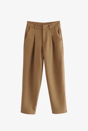 Casual High Rise Dress Pants