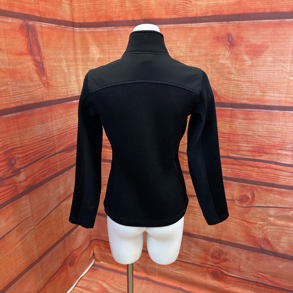 CB BLACK FLEECE LINED ZIP JACKET SZ S TCC