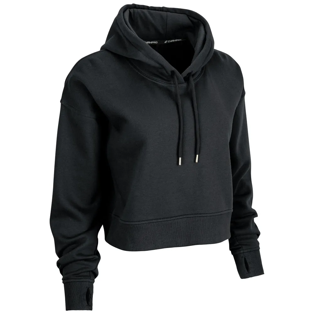 Champro Victory Fleece Women's Crop Hoodie