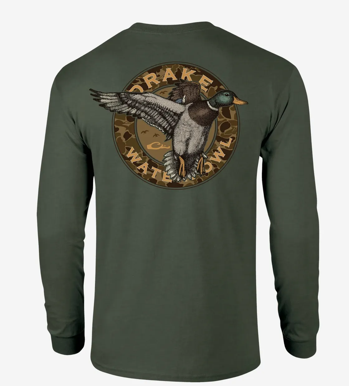 Circle Mallard Long Sleeve T-Shirt