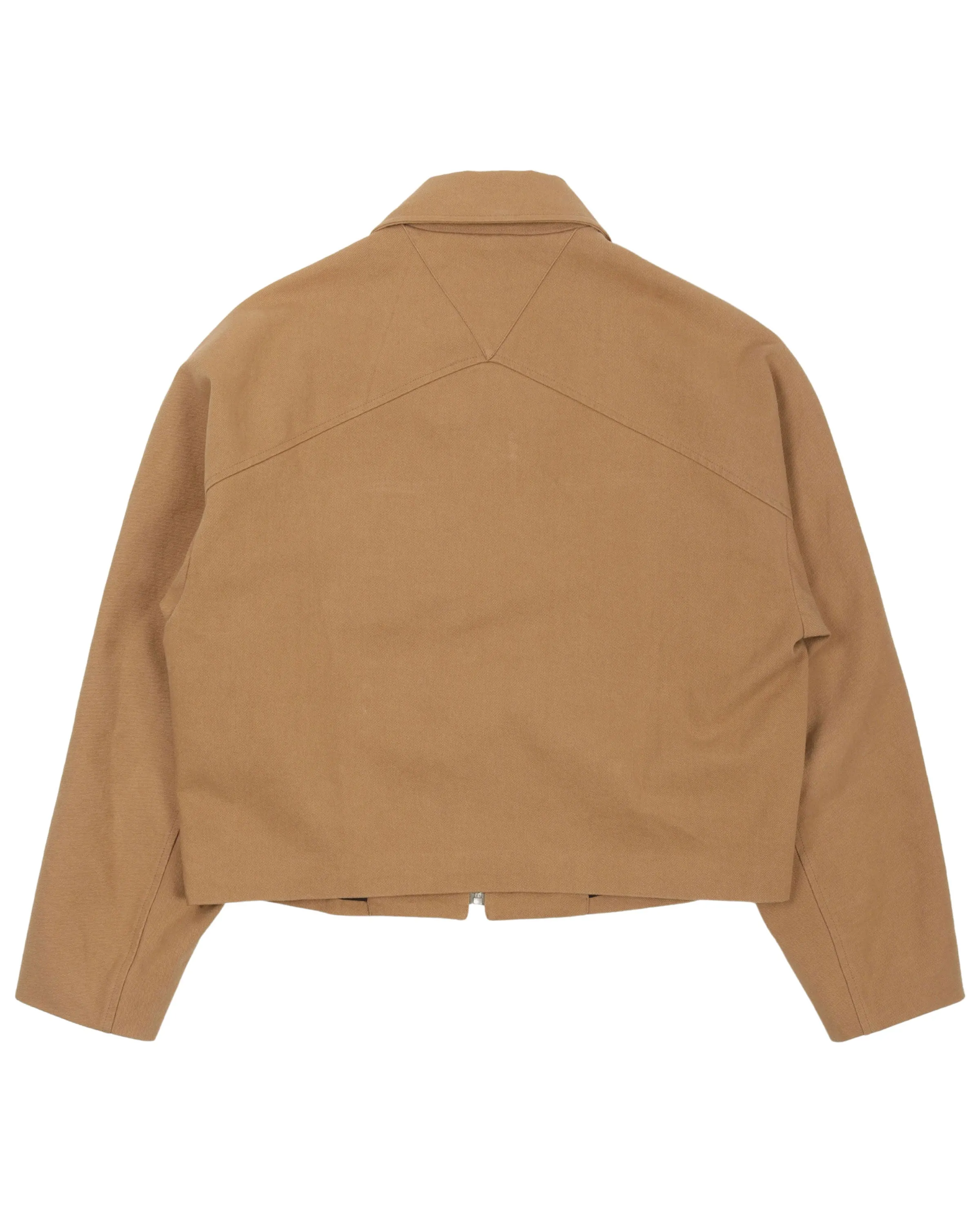 Cropped Work Jacket