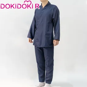 DokiDoki-R Anime Cosplay Costume Navy Blue