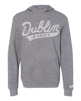 Dublin White Script Hoodie | YOUTH