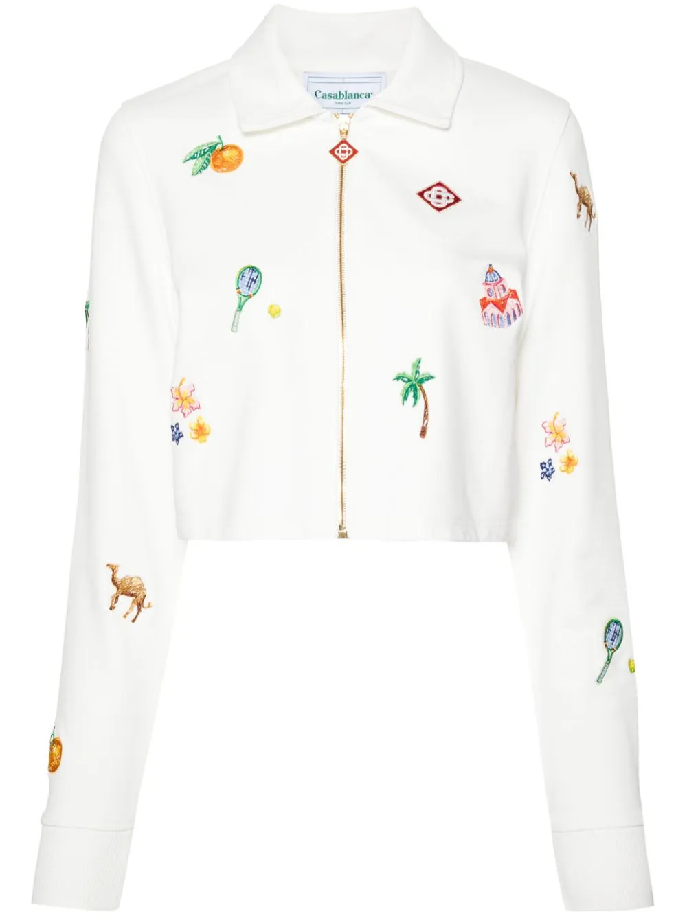 Elements En Crayon cropped jacket