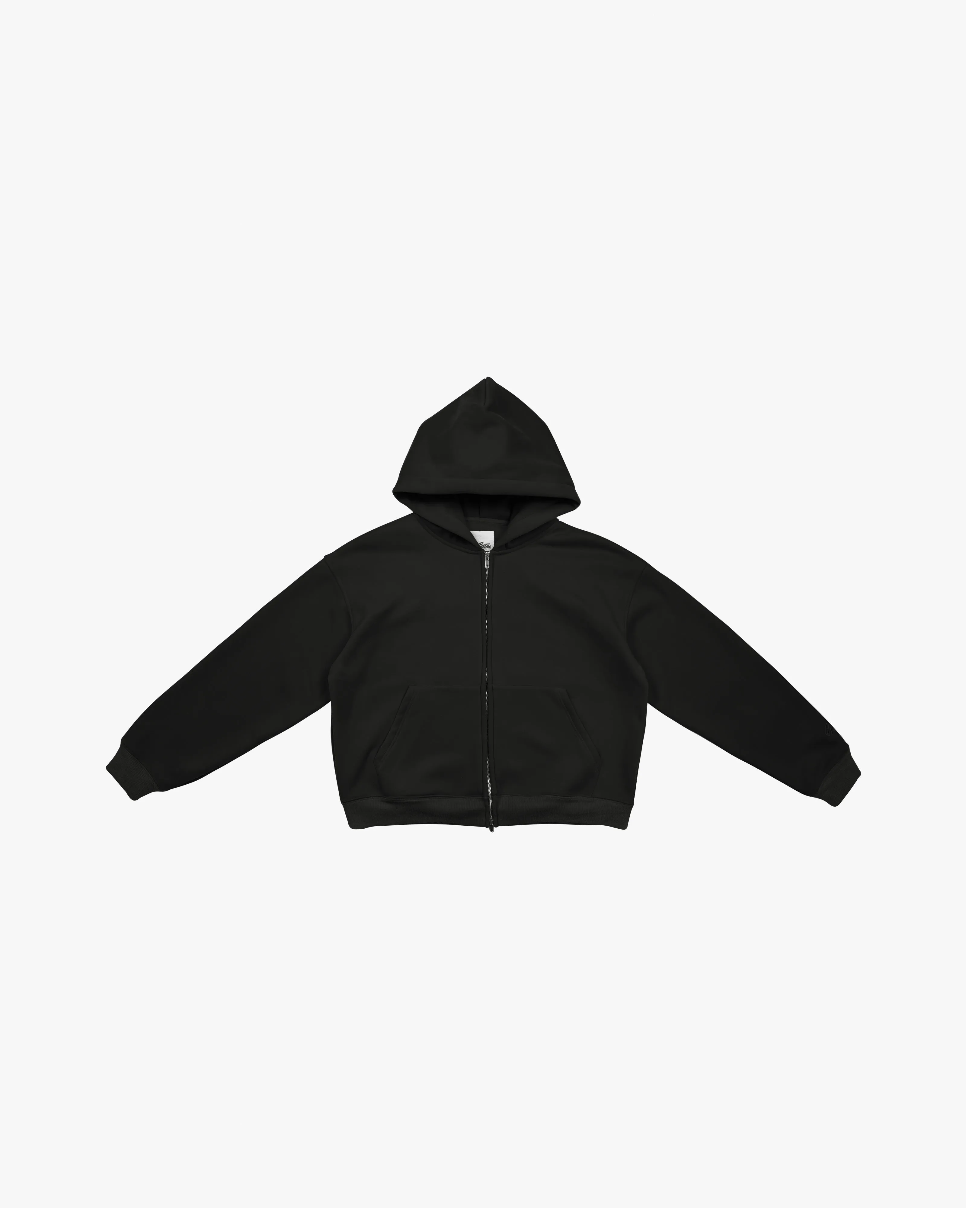 EPTM PERFECT ZIP UP HOODIE - BLACK