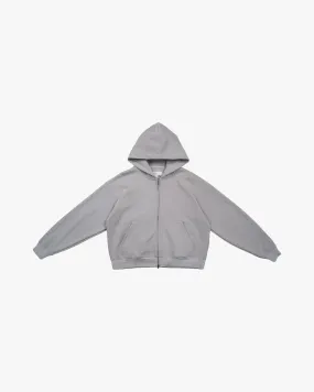 EPTM PERFECT ZIP UP HOODIE - GREY