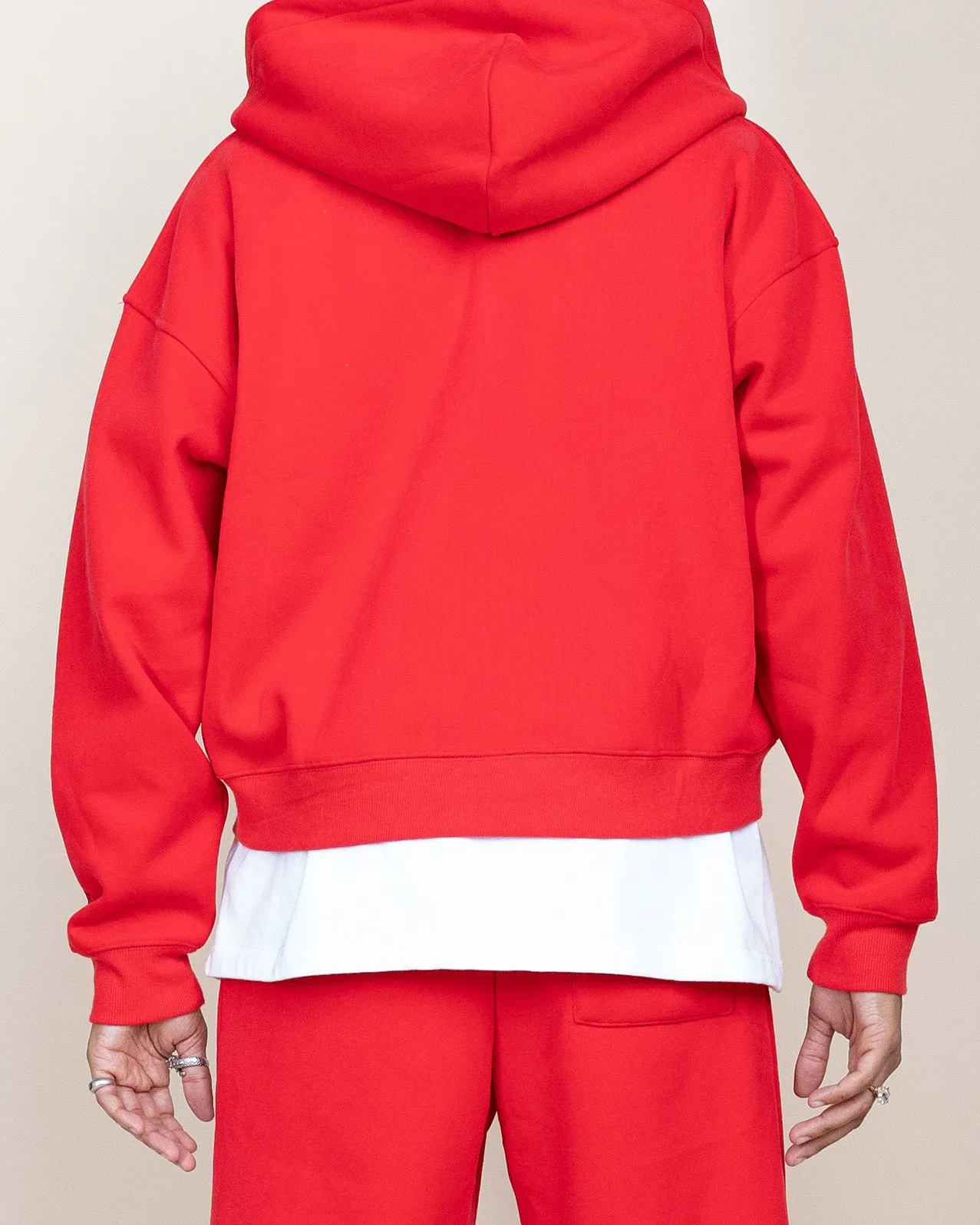 EPTM PERFECT ZIP UP HOODIE - RED