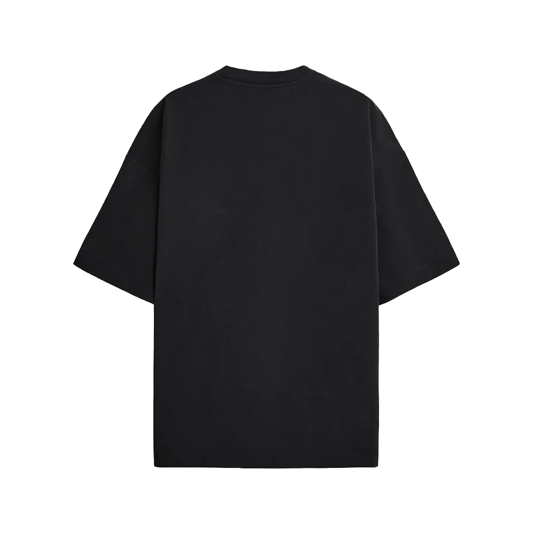 Exclusive Artworks Oversized T-shirt- Black