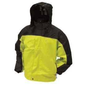 Frogg Toggs Highway Jacket Safety Green / Black Xlarge