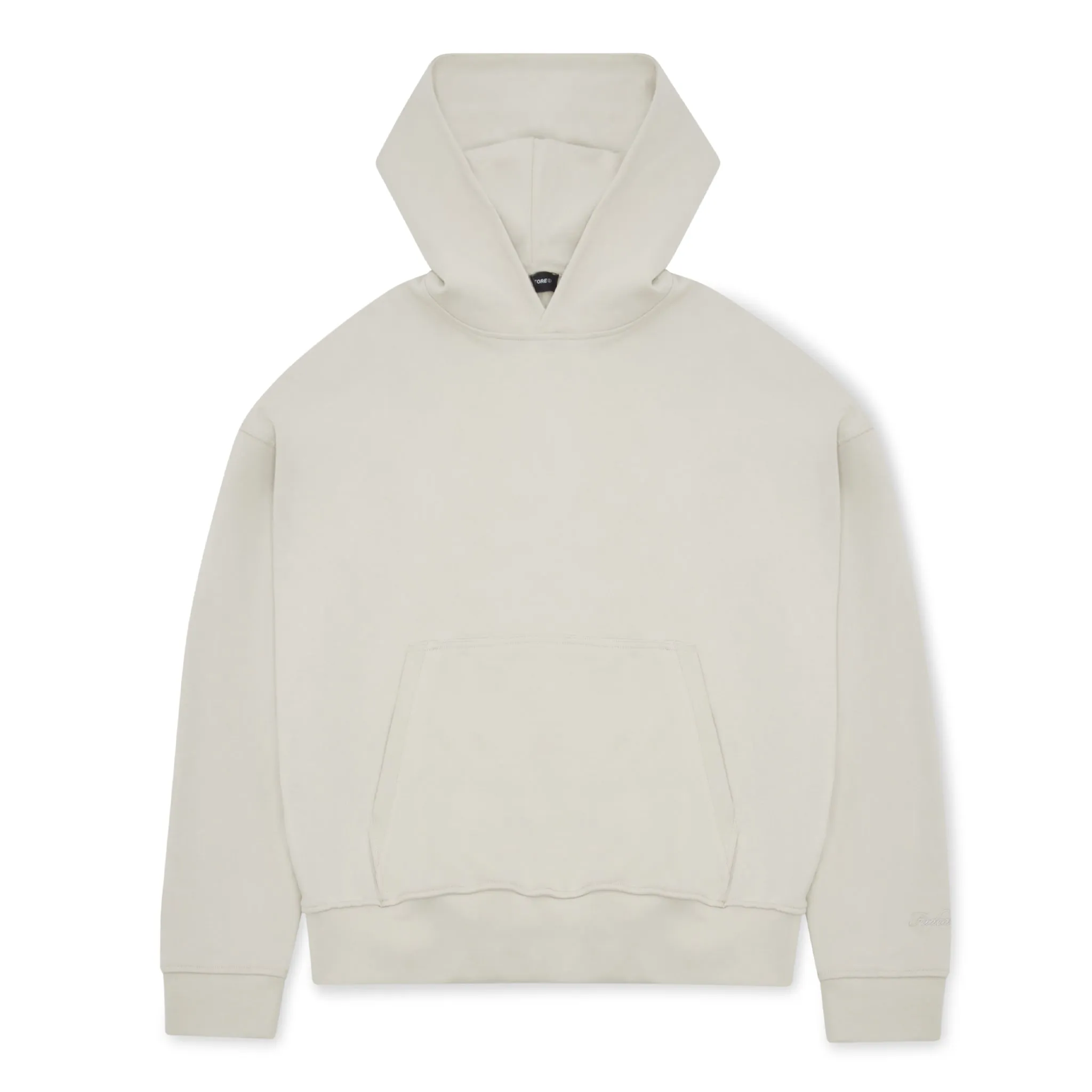 Heavyweight Box Fit Hoodie | Chalk