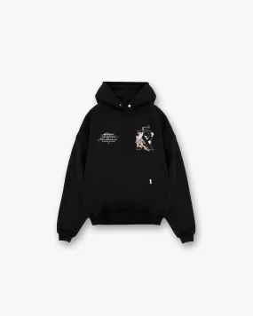 Hermes Hoodie - Jet Black