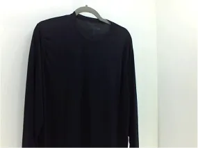 Holloway Mens Gauge T-Shirt Long Sleeve Regular Dress Size Large Black