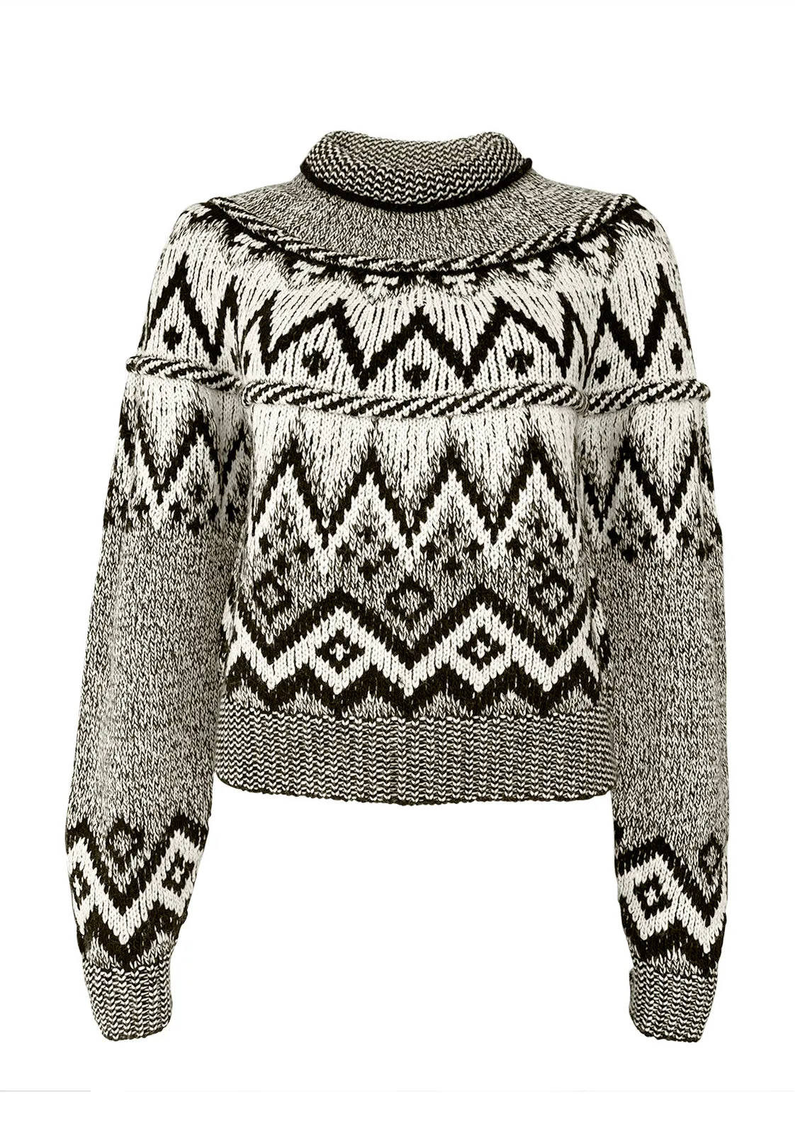 Lesina Women's Sweater in Heather Grey - SW0029F