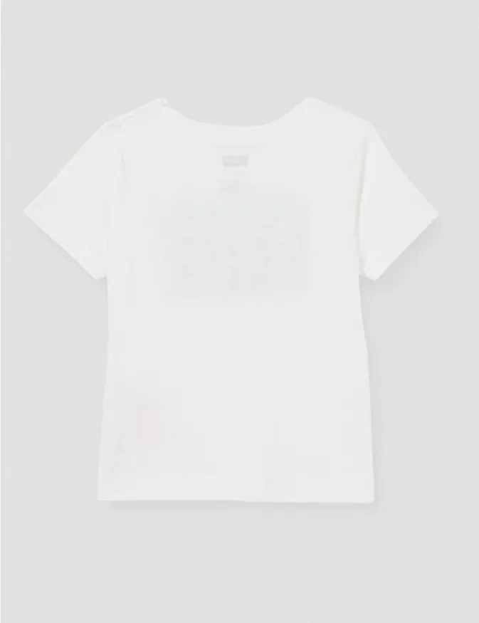 Levi's KIds T-shirt manica corta Logo Tee 8E8568-001 white