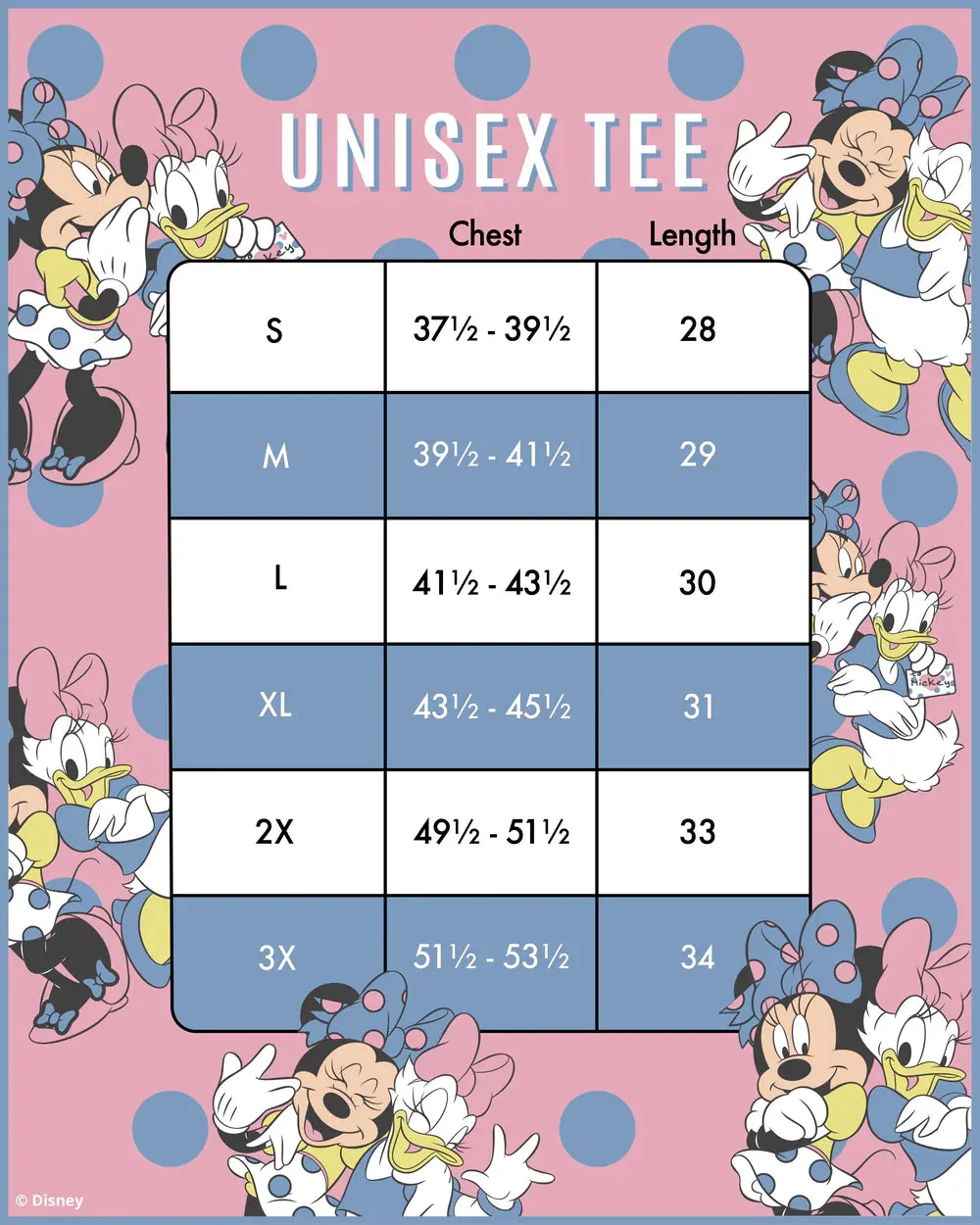 Loungefly Minnie and Daisy Pastel Polka Dot Unisex Tee