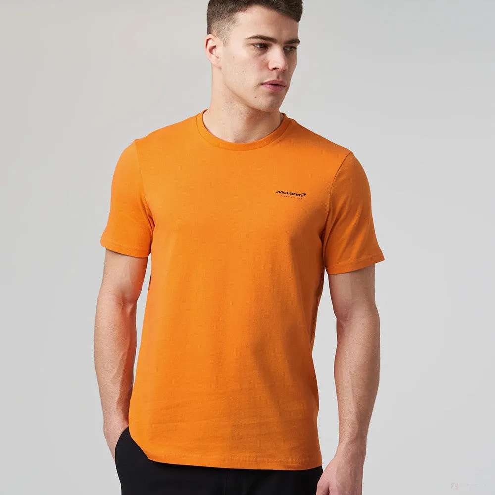 McLaren T-Shirt, Essential Team Logo, Orange, 2022