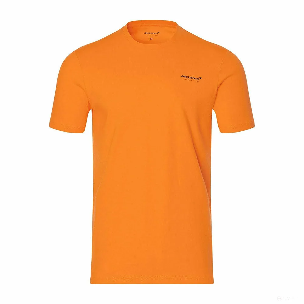 McLaren T-Shirt, Essential Team Logo, Orange, 2022