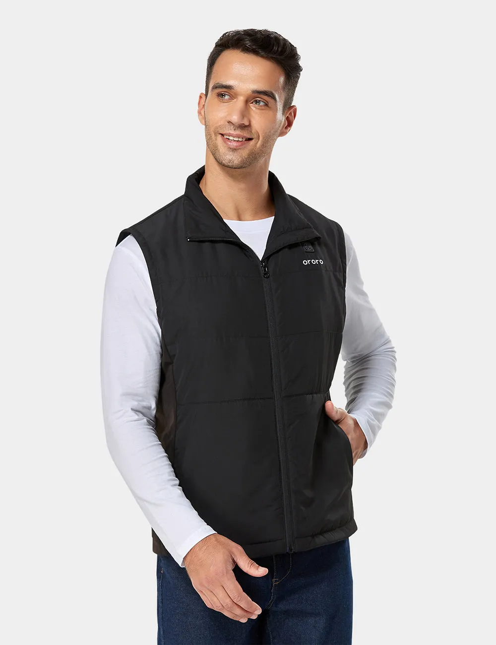 Men's Heated Golf Jacket (with Zip-Off Sleeves) (Apparel Only)