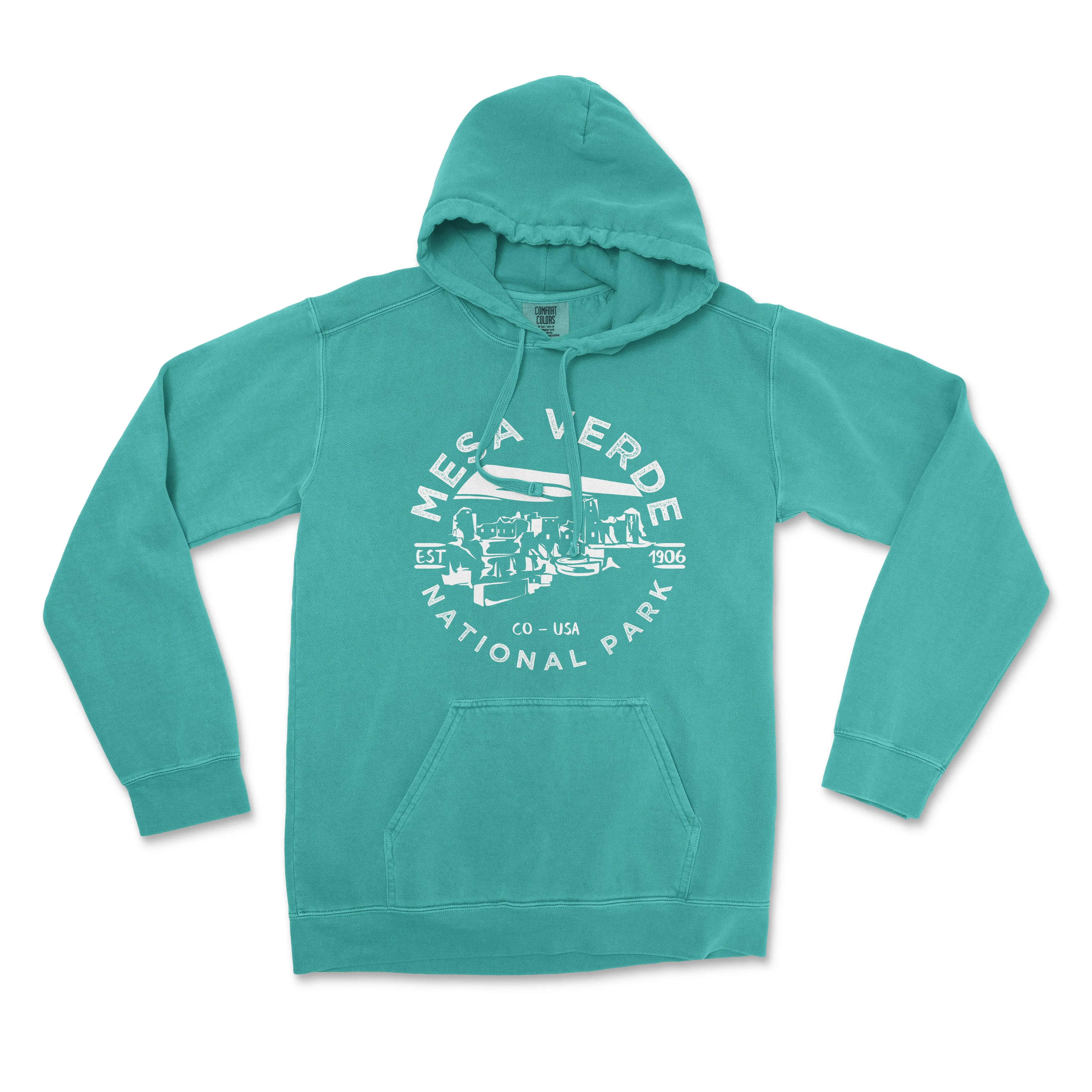 Mesa Verde National Park Comfort Colors Hoodie