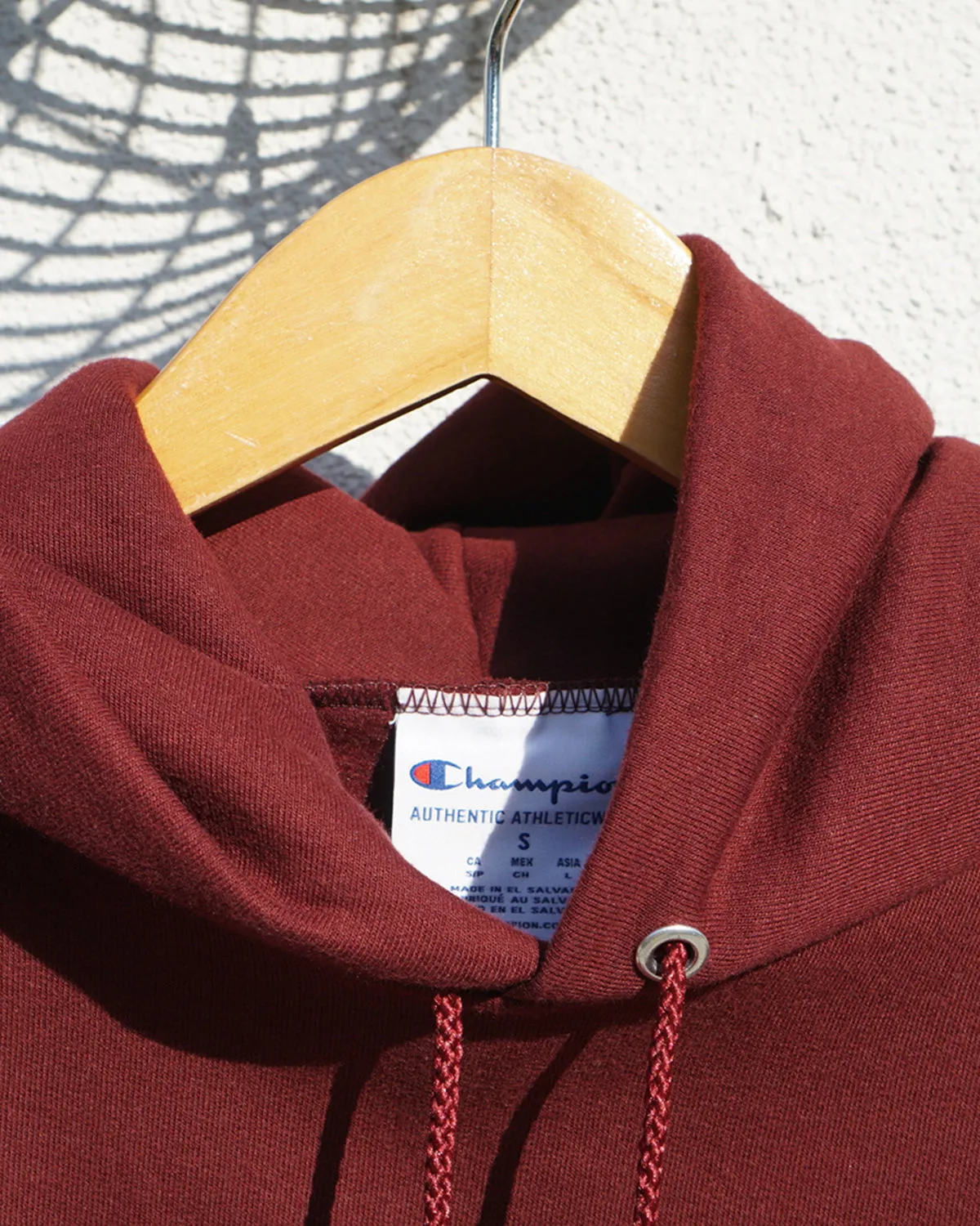 MIDFLD Champion™ Find the Space Double Logo Hoodie - Maroon