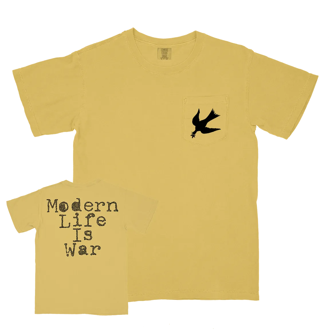 Modern Life Is War "Fallen Dove" Butter Premium Pocket T-Shirt