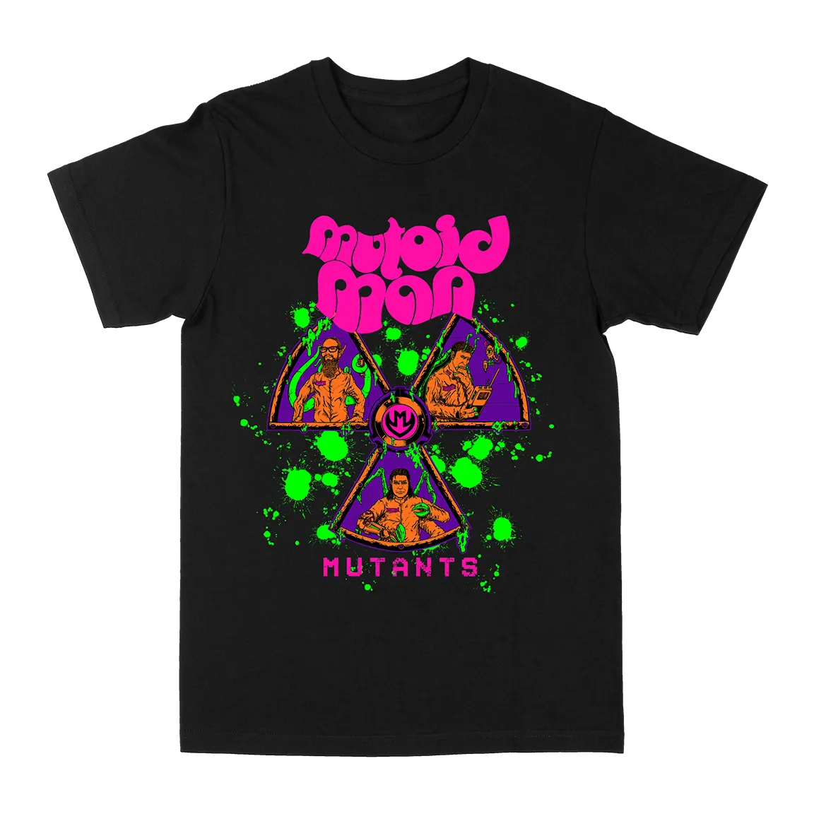 Mutoid Man "Mutants Tour" Black T-Shirt