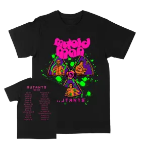 Mutoid Man "Mutants Tour" Black T-Shirt