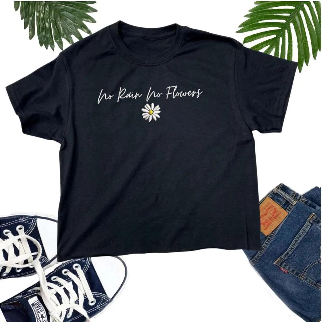 No Rain No Flowers Crop Top