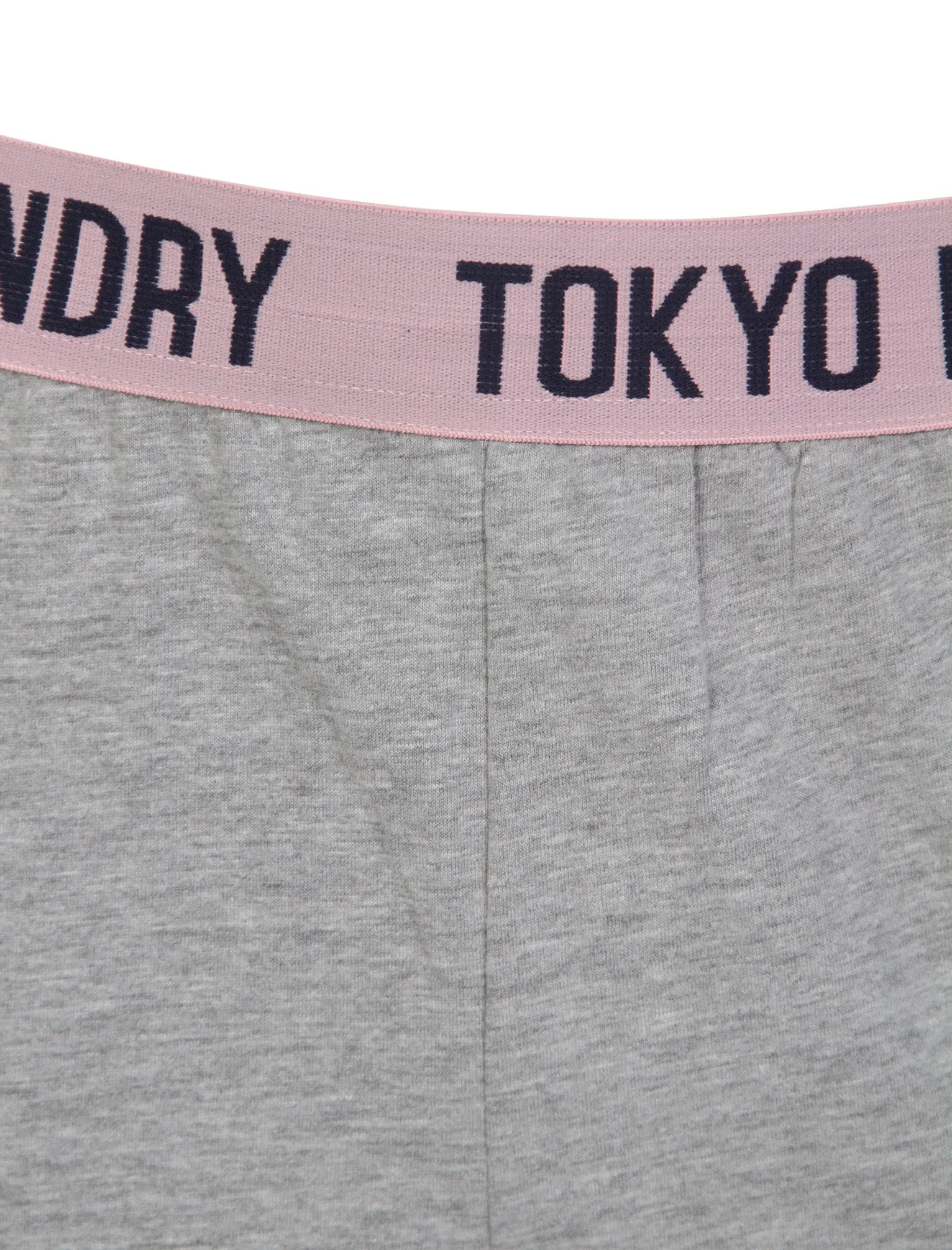 Olivia Cotton Lounge Pants in Light Grey Marl - Tokyo Laundry