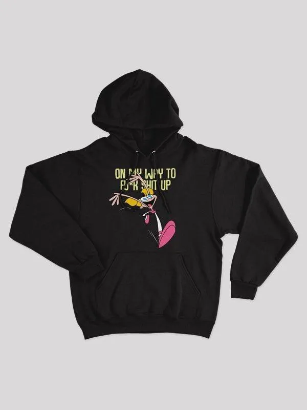 On my way Black Women's Hoodie