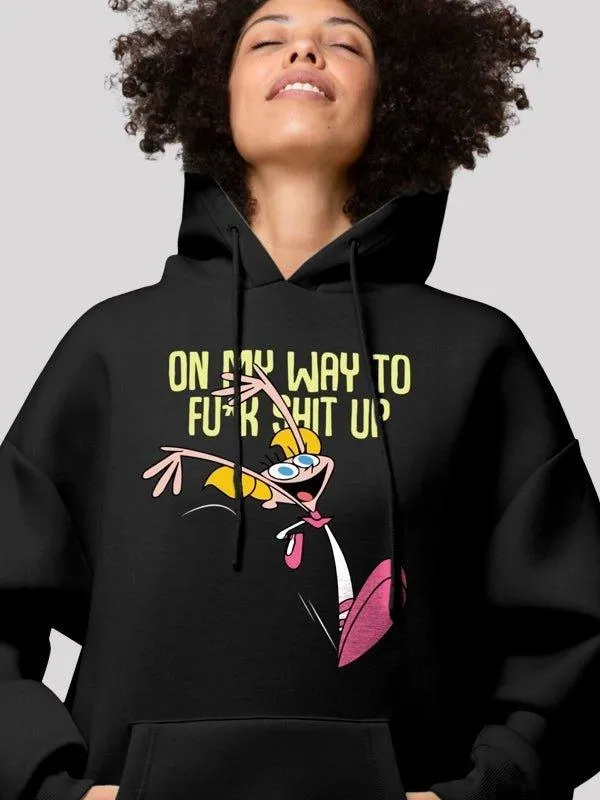 On my way Black Women's Hoodie