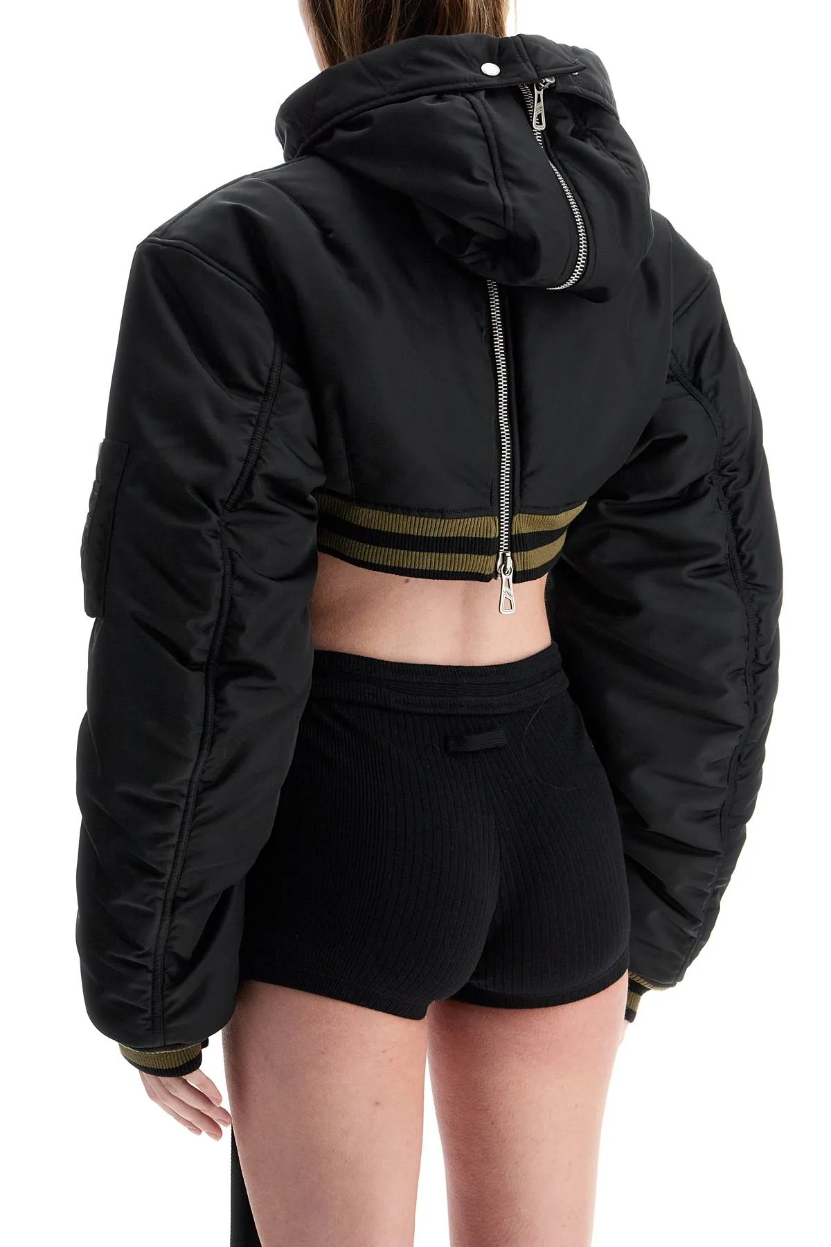 Padded Cropped Bomber