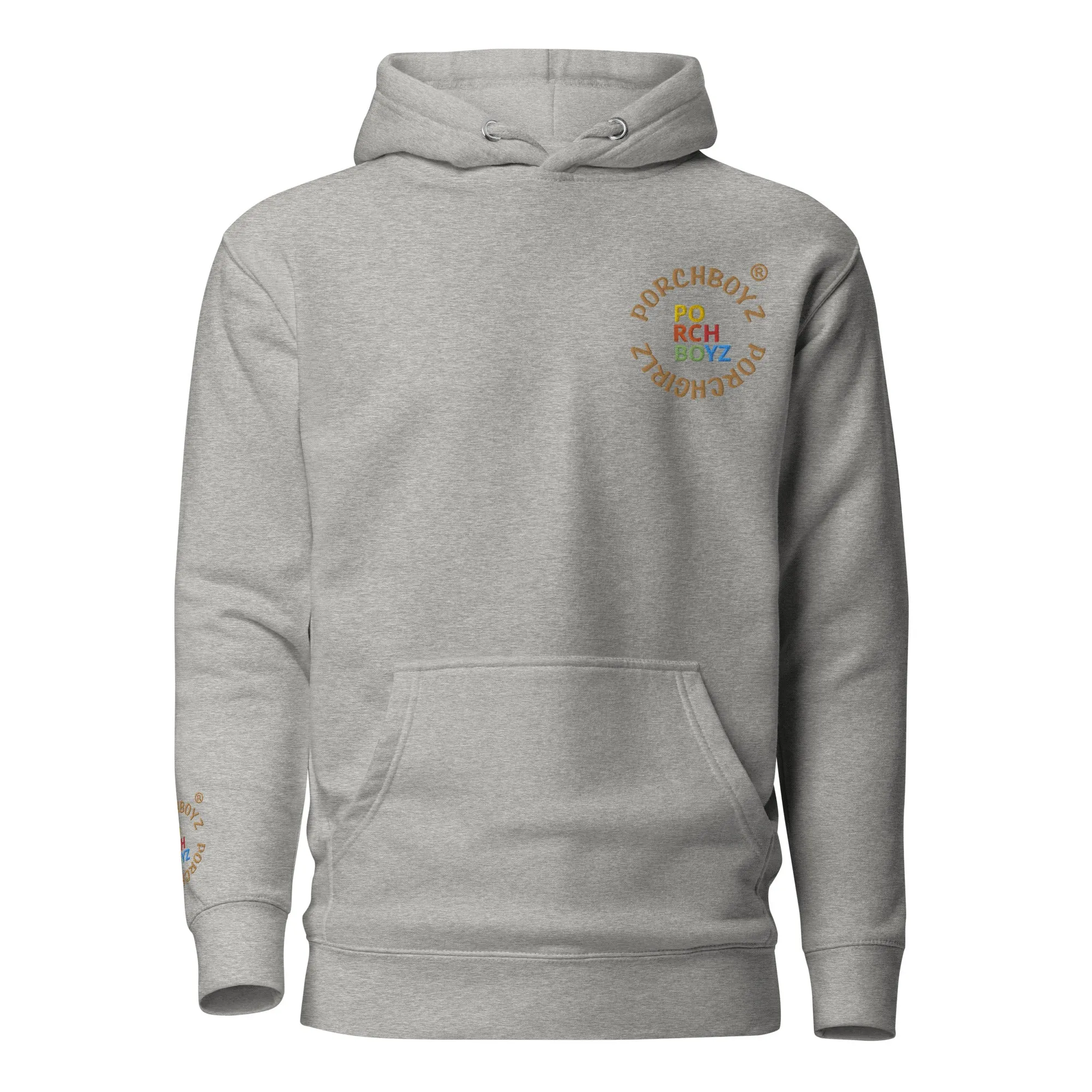 PORCHBOYZ PORCHGIRLZ (PORCHBOYZ) EMBROIDERED Unisex Hoodie