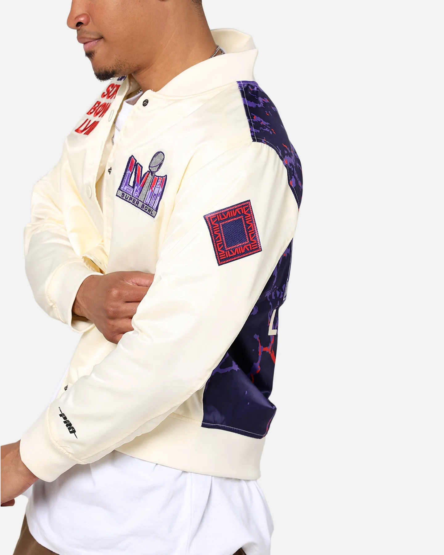 Pro Standard NFL Super Bowl LVIII Sublimated Jacket Eggshell