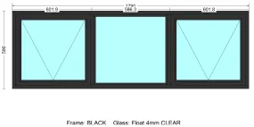 PTT186 - Top Hung Window