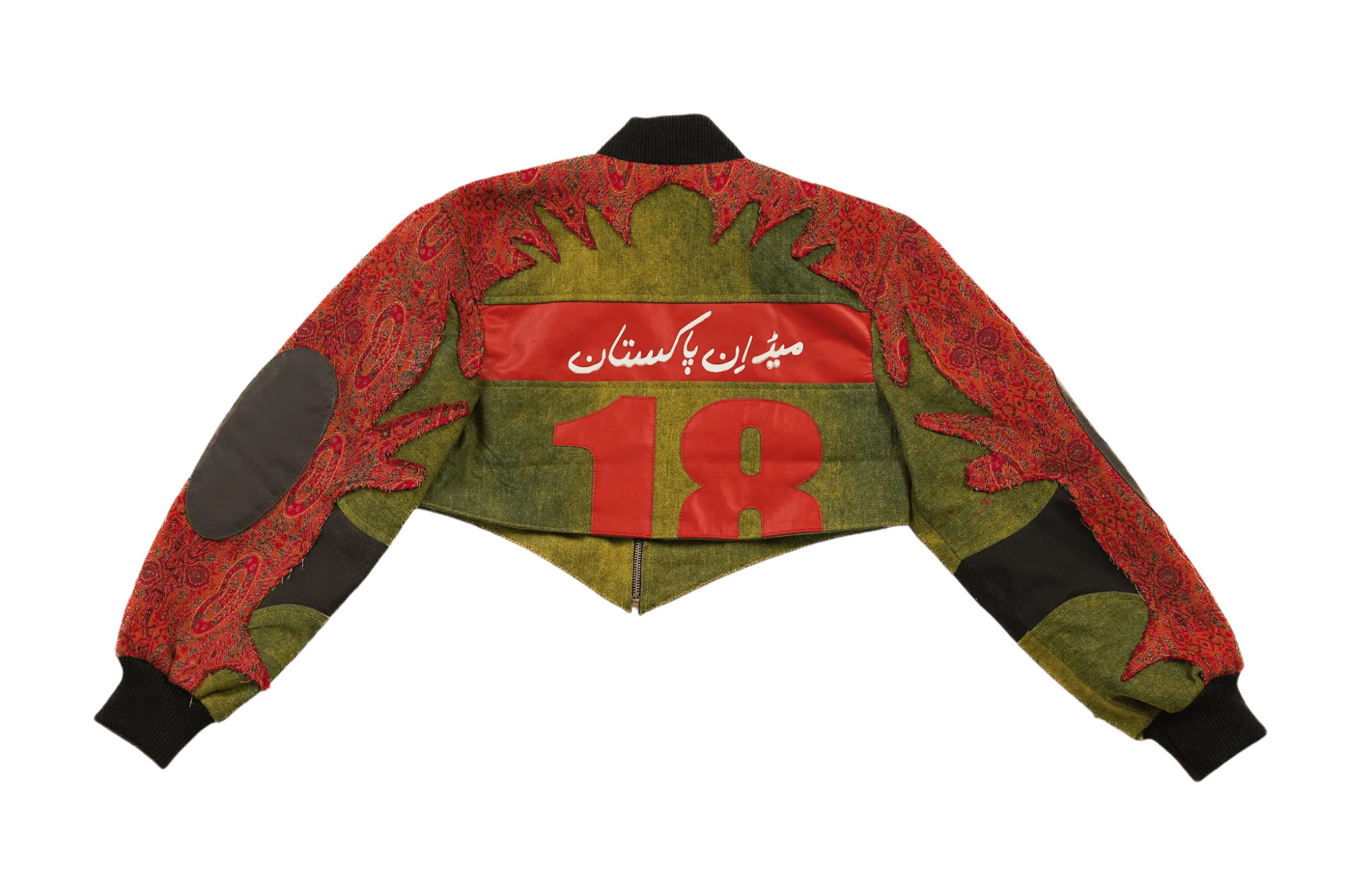 "MADE IN PAK" CROPPED JACKET